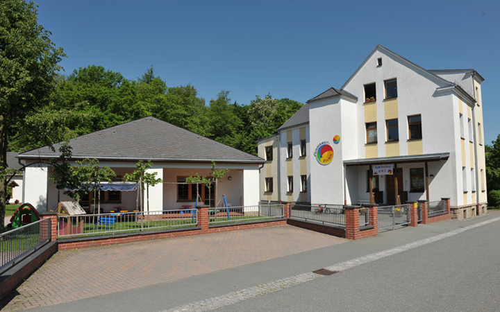 Die Kinderwelt Ellefeld von vorn