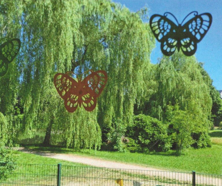 Fensterdeko im Kindergarten